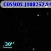COSMOS J100257.84+013604.6