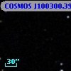 COSMOS J100300.39+013552.5