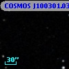 COSMOS J100301.03+013550.4