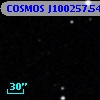 COSMOS J100257.54+013550.0
