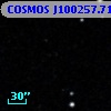COSMOS J100257.71+013542.1