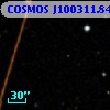 COSMOS J100311.84+013526.0