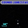COSMOS J100257.65+013524.6