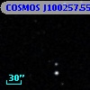 COSMOS J100257.55+013519.0