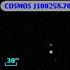 COSMOS J100258.70+013506.9