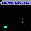 COSMOS J100258.74+013502.0