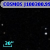 COSMOS J100300.99+013453.1