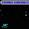 COSMOS J100300.72+013427.5