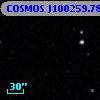 COSMOS J100259.78+013409.5