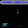 COSMOS J100257.64+013415.7