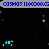COSMOS J100300.62+013408.3