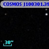 COSMOS J100301.38+013346.4