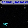 COSMOS J100300.67+013343.0