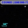 COSMOS J100300.73+013334.7