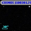 COSMOS J100301.37+013331.3