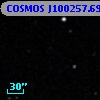 COSMOS J100257.69+013328.0