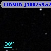 COSMOS J100259.57+013325.2