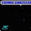 COSMOS J100257.97+013321.7