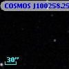 COSMOS J100258.25+013312.5
