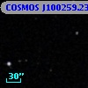 COSMOS J100259.23+013234.4