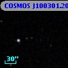 COSMOS J100301.20+013211.5