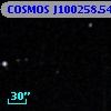 COSMOS J100258.54+013208.2