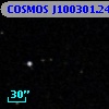 COSMOS J100301.24+013209.5