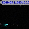 COSMOS J100312.22+013105.7