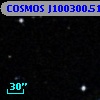 COSMOS J100300.51+013101.3