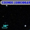 COSMOS J100300.68+013057.8