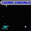 COSMOS J100300.42+013057.7