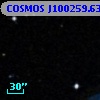 COSMOS J100259.63+013058.1