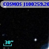 COSMOS J100259.20+013049.5