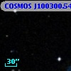 COSMOS J100300.54+013051.9