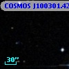 COSMOS J100301.42+013032.9