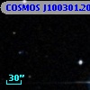 COSMOS J100301.20+013026.6