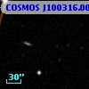 COSMOS J100316.00+013005.0