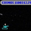 COSMOS J100312.79+013000.4