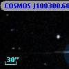 COSMOS J100300.60+012958.2