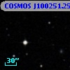 COSMOS J100251.25+013734.0