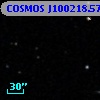 COSMOS J100218.57+013732.7