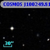 COSMOS J100249.81+013727.6