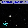 COSMOS J100251.24+013727.9