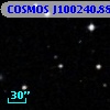 COSMOS J100240.88+013728.1