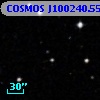 COSMOS J100240.55+013728.0