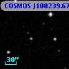 COSMOS J100239.67+013721.8
