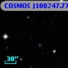 COSMOS J100247.77+013721.2