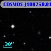 COSMOS J100250.01+013717.2