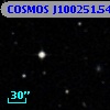 COSMOS J100251.54+013713.7