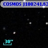 COSMOS J100241.82+013707.9